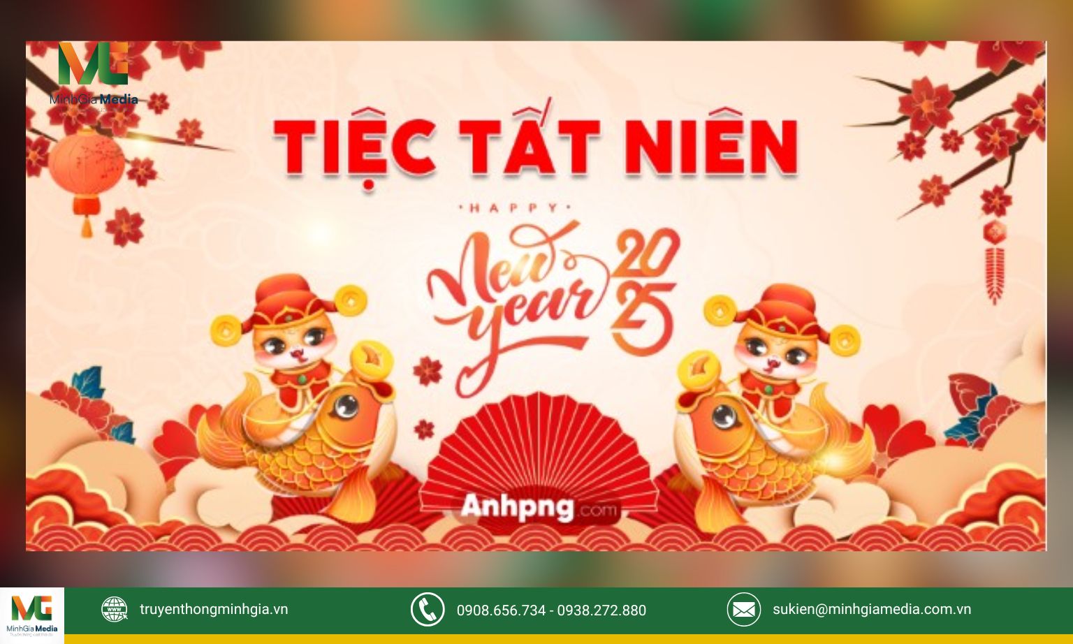 trang trí tiệc tất niên (1)