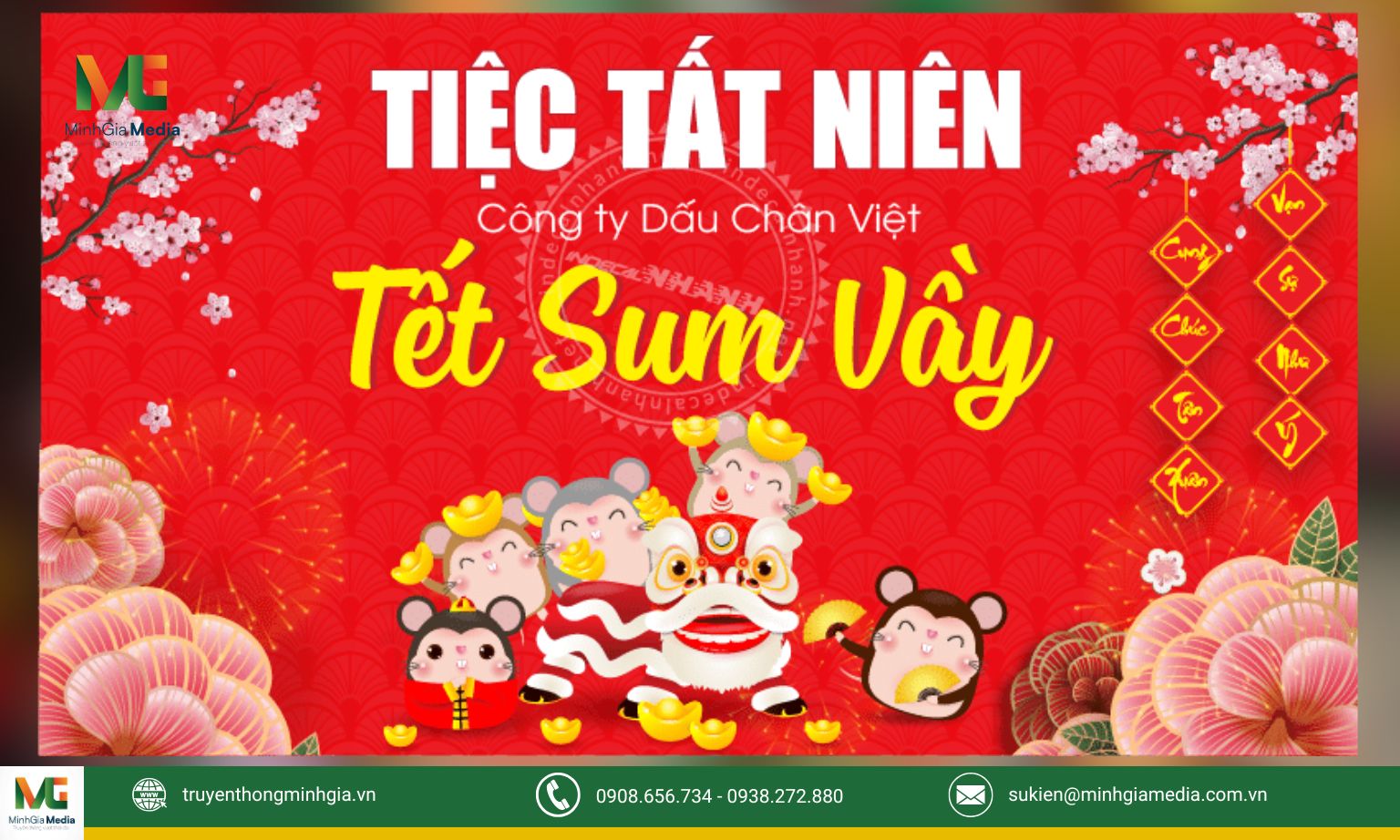 trang trí tiệc tất niên (4)