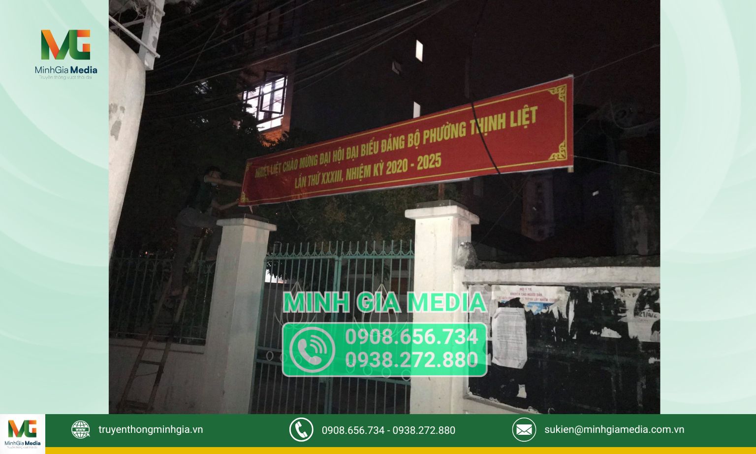 treo phướn, treo băng rôn (5) treo phướn, treo băng rôn (5)