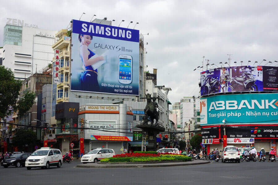 bien bat quang cao pho bien Biển bạt quảng cáo phổ biến